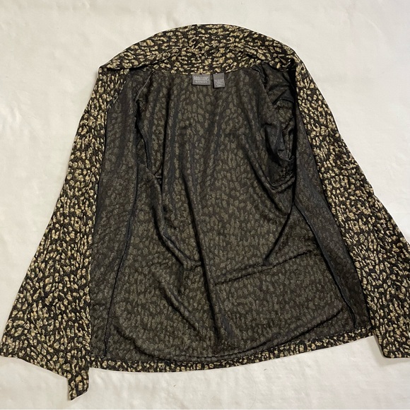 Additions By Chico's Open Front Jacket Size 1 US M - Picture 5 of 9